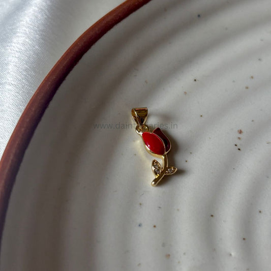 Rose Charm Pendant