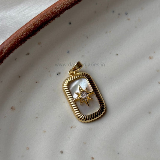 Framed Star Charm Pendant
