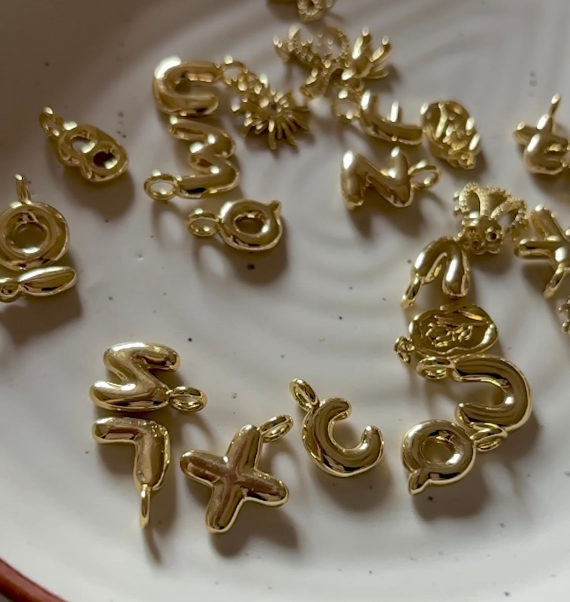 Alphabet Charm Pendant