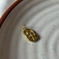 Framed Rose Charm Pendant