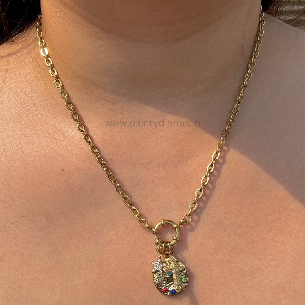 Aliya Charm Necklace