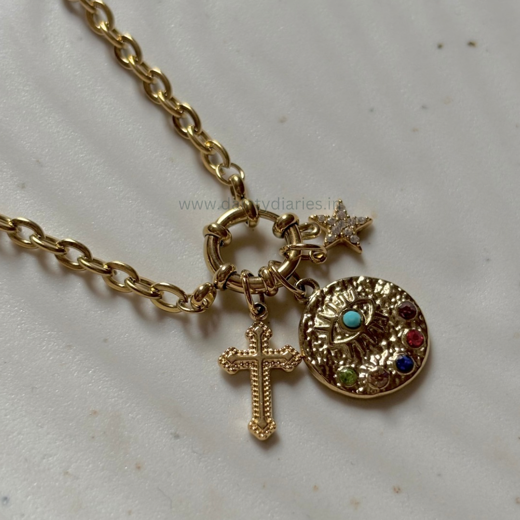 Aliya Charm Necklace