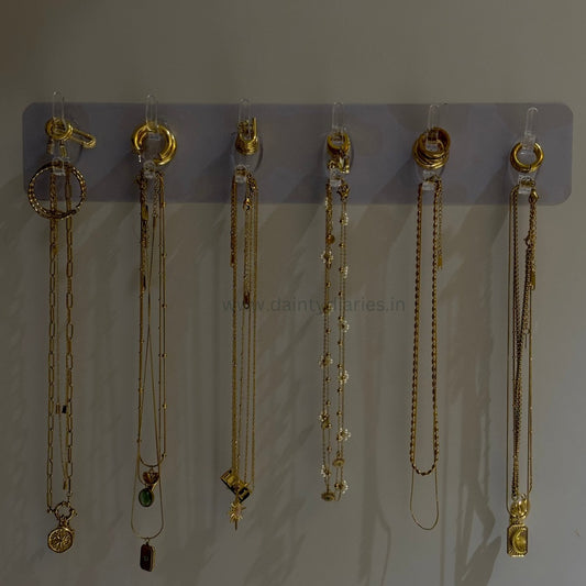 Adhesive Jewellery Organizer (Pack of 2)