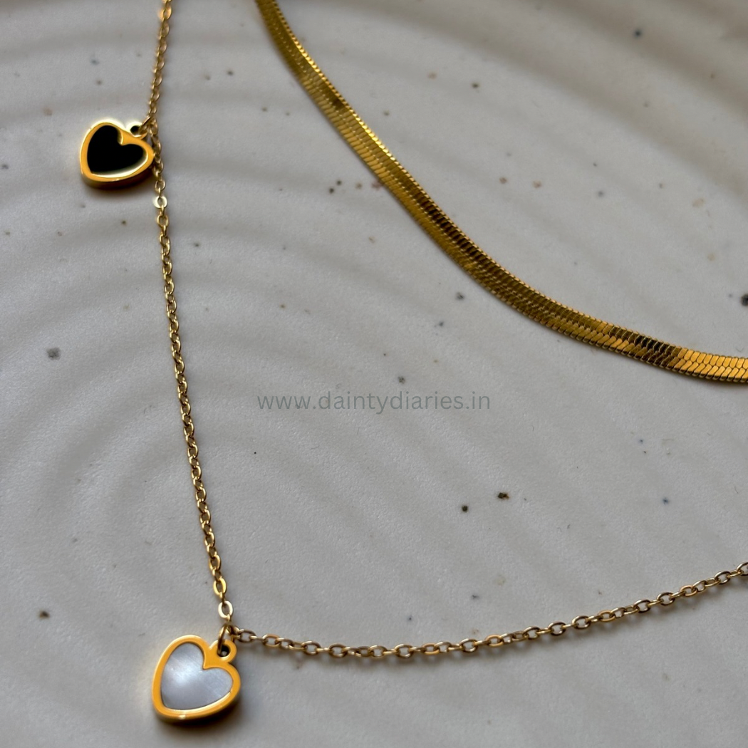 Erica Layered Heart Chain