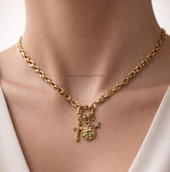 Aliya Charm Necklace