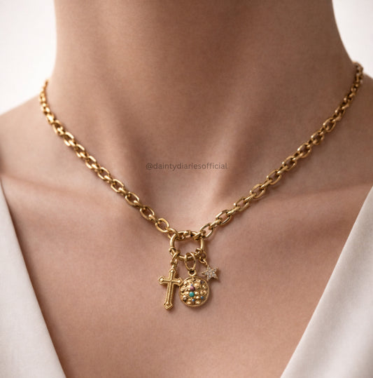 Aliya Charm Necklace